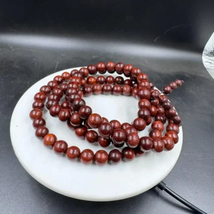 Red Chandan Mala (Handicraft) (108 Beads)